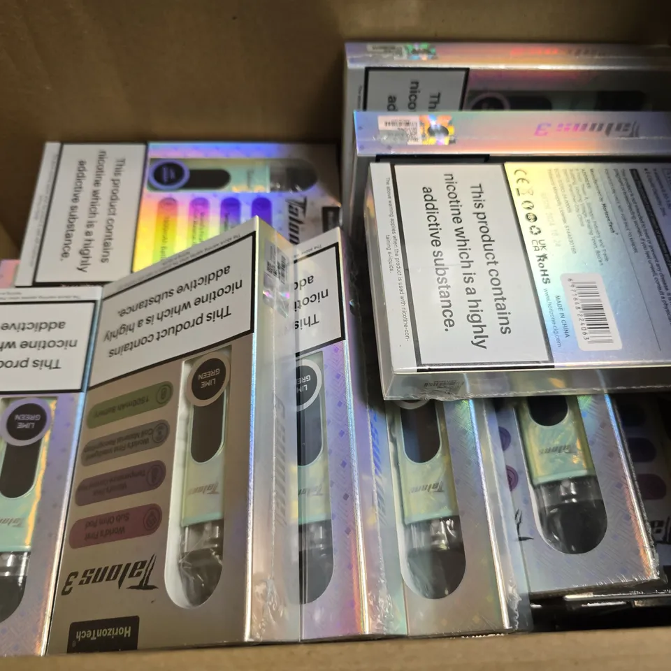 BOX OF APPROXIMATELY 18 SEALED HORIZON TECH TALONS 3 
