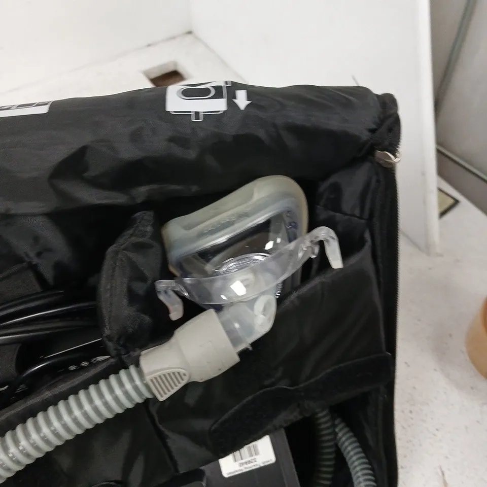RESMED PORTABLE CPAP MACHINE (BAGGED) – WITH TUBING AND MASK