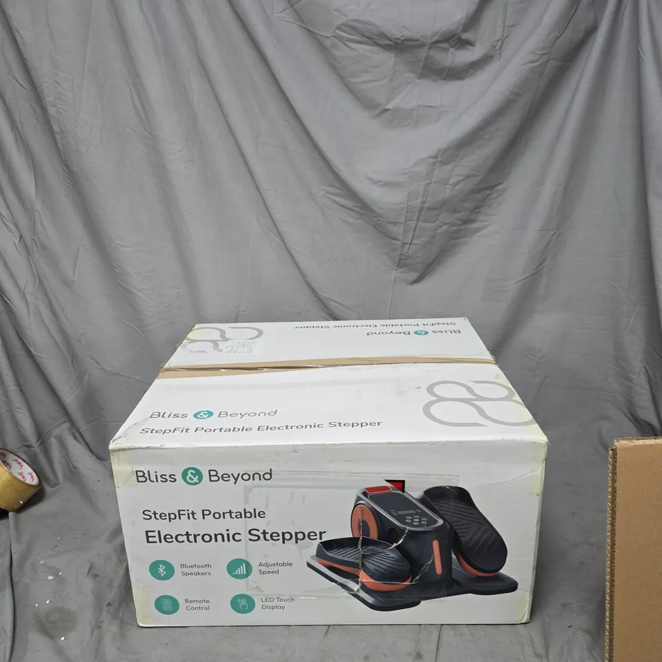 BLISS & BEYOND STEPFIT PORTABLE ELECTRONIC STEPPER