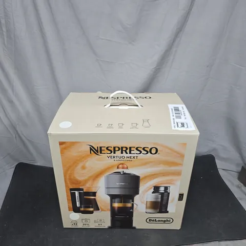 NESPRESSO VERTUO NEXT COFFEE MACHINE BY DE'LONGHI – BOXED