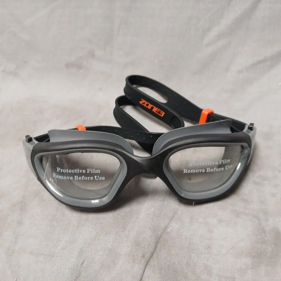 ZONE3 VAPOUR GOGGLES – BLACK/GREY/ORANGE – ONE SIZE