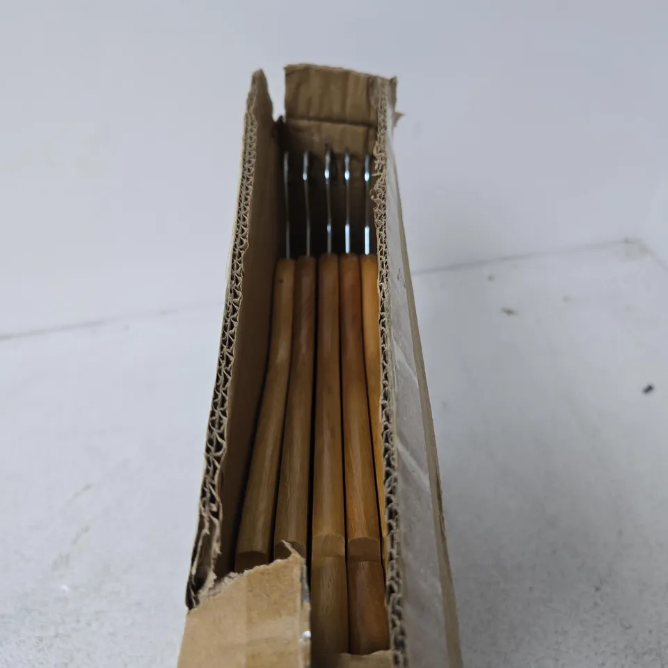 1 ABOVE 10 PACK WOODEN HANGERS