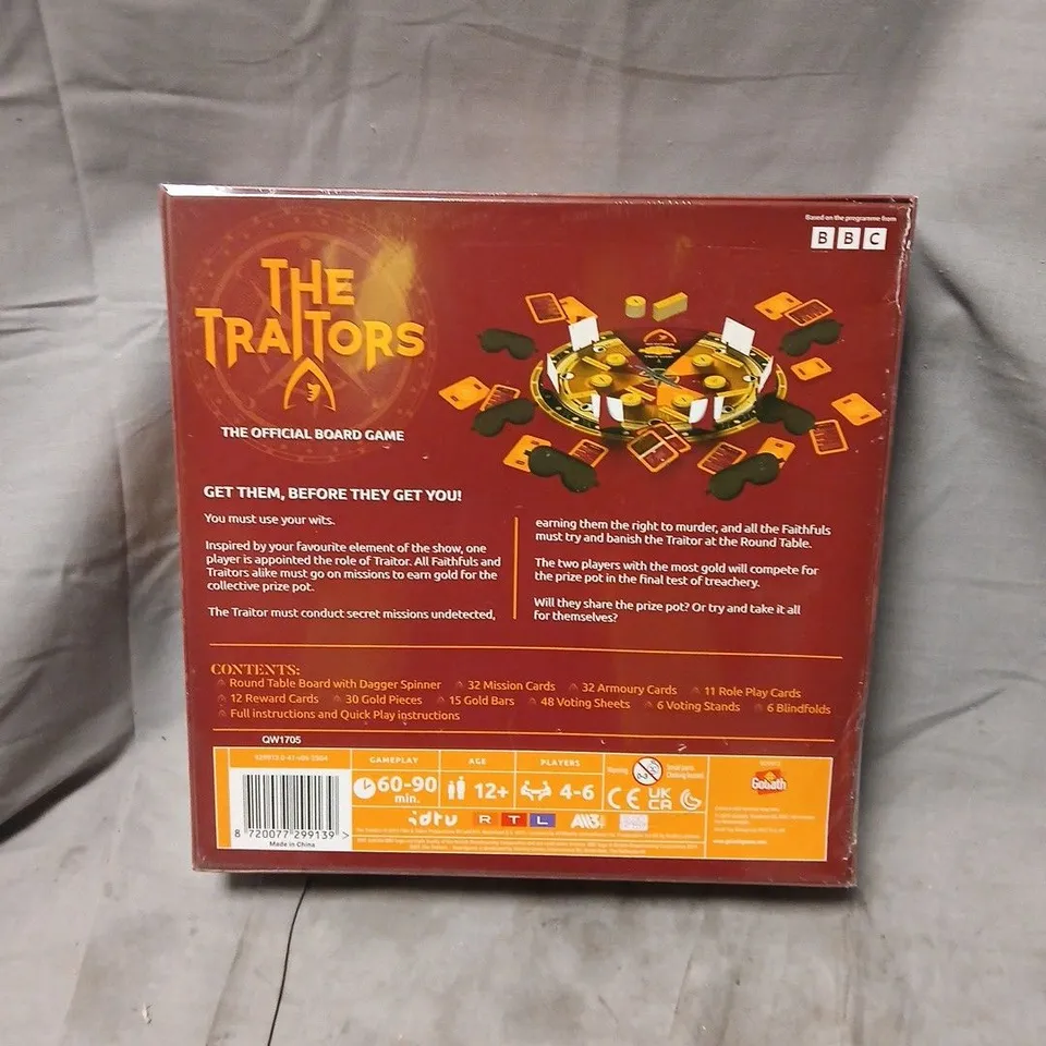 SEALED THE TRAITORS: THE OFFICIAL BOARD GAME (BBC)