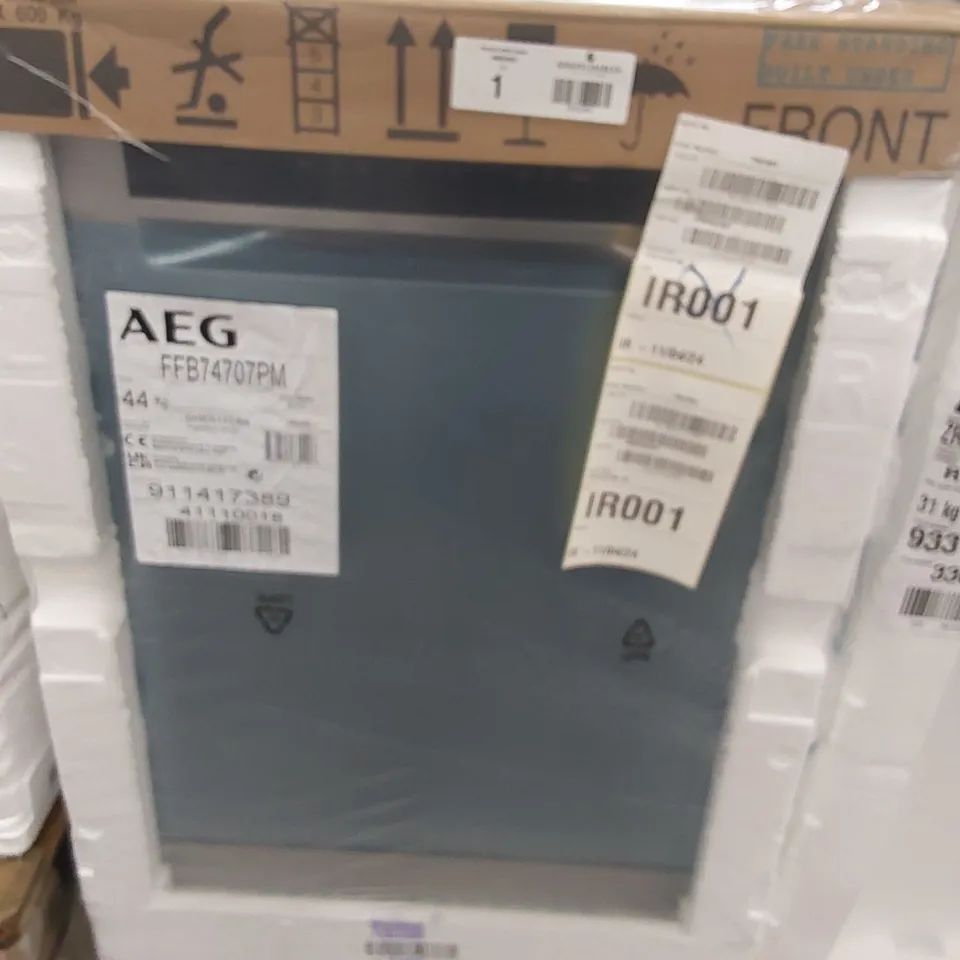 AEG FFB74707PM FREESTANDING DISHWASHER, STAINLESS STEEL