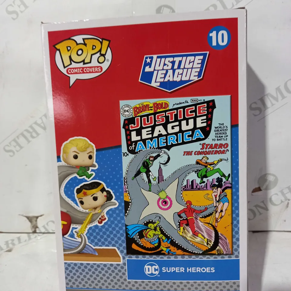 FUNKO POP COMIC COVERS 10 - JUSTICE LEAGUE THE BRAVE AND THE BOLD VINYL FIGURE