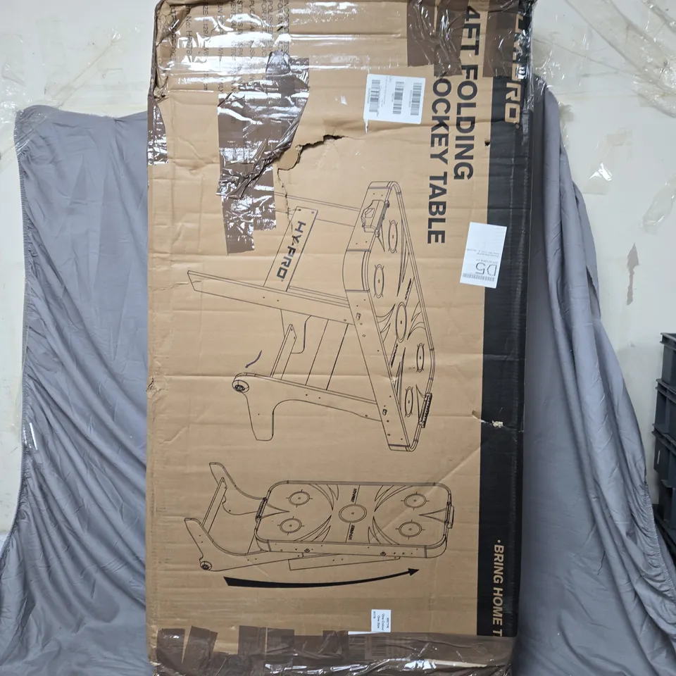 BOXED HY-PRO 4FT AIR TIME FOLDING HOCKEY TABLE - COLLECTION ONLY