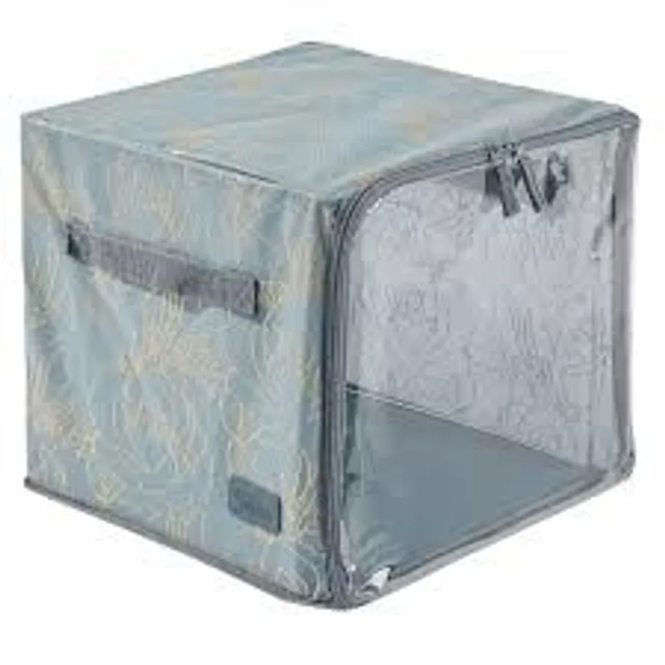 PERIEA SET OF 4 PRINTED COLLAPSIBLE STORAGE CUBES