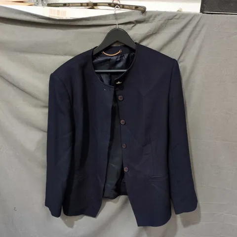 MEN'S NAVY BLAZER JACKET - 4-BUTTON FRONT SIZE 18 DEBAHNAMS AND FREEBODY 