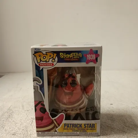 FUNKO POP! MOVIES: SPONGEBOB SQUAREPANTS β PATRICK STAR VINYL FIGURE ( BOXED )