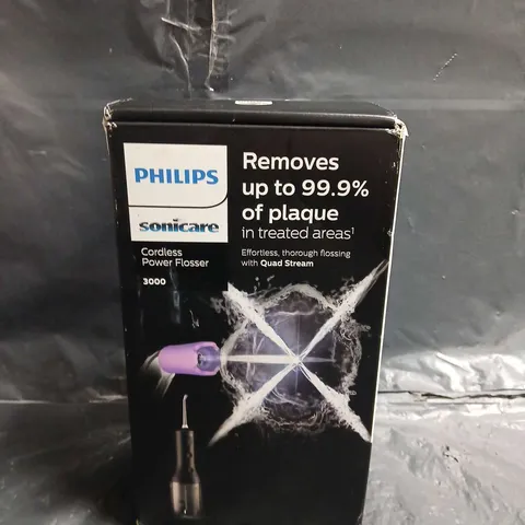 PHILIPS SONICARE CORDLESS POWER FLOSSER 3000 (BOXED)