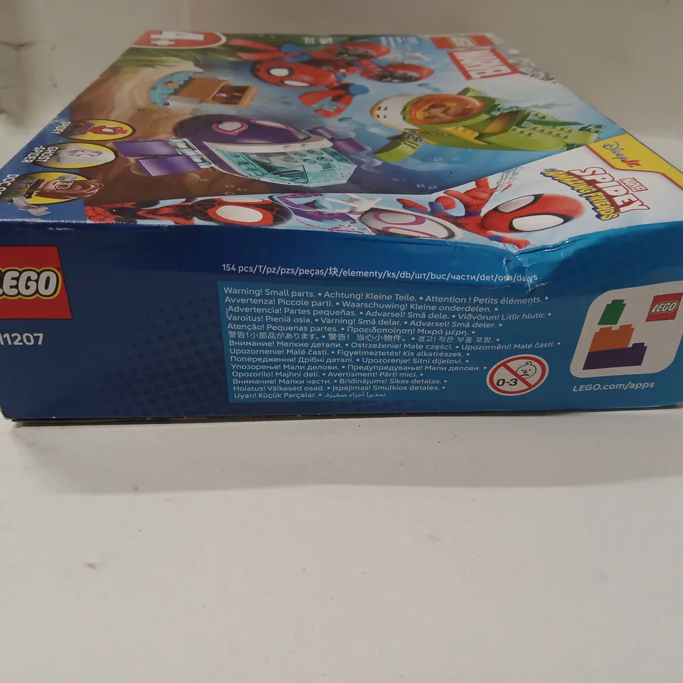 LEGO MARVEL SPIDER-MAN SPIDEY UNDERWATER VEHICLES 11207 – BOXED SET (AGE 4+)