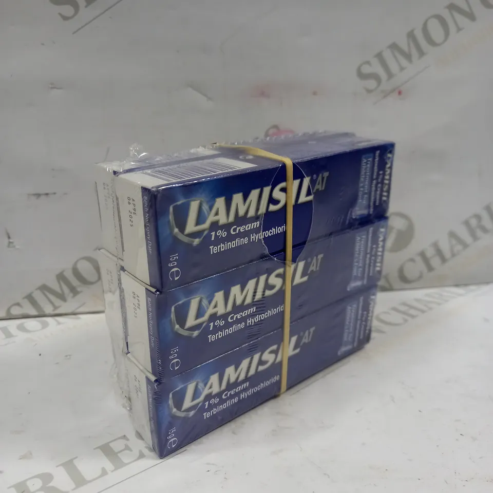 BOX OF 6 LAMISIL 1% CREAM - 6 X 15G