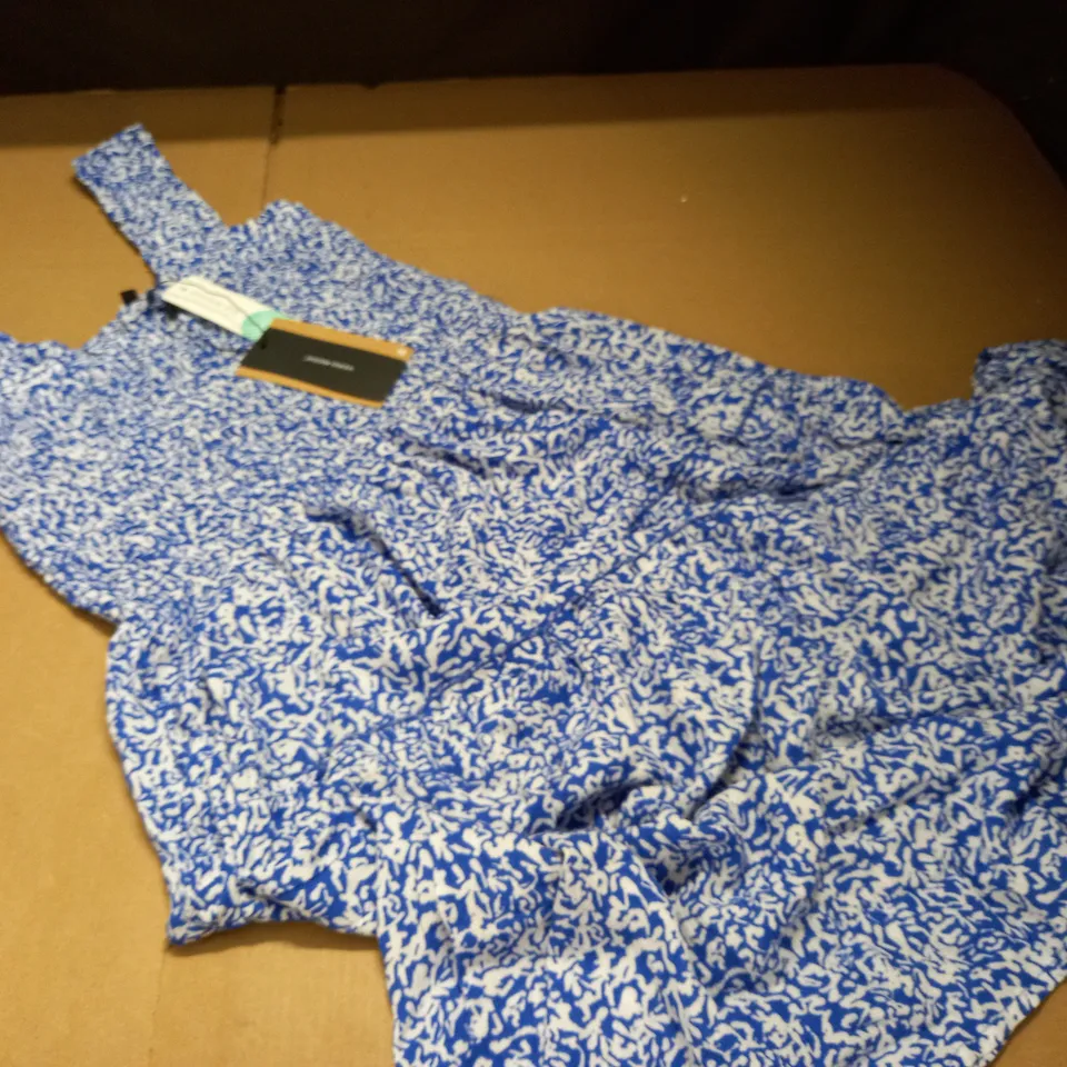 VERO MODA SMOCK CALF DRESS IN BLUE - EU M