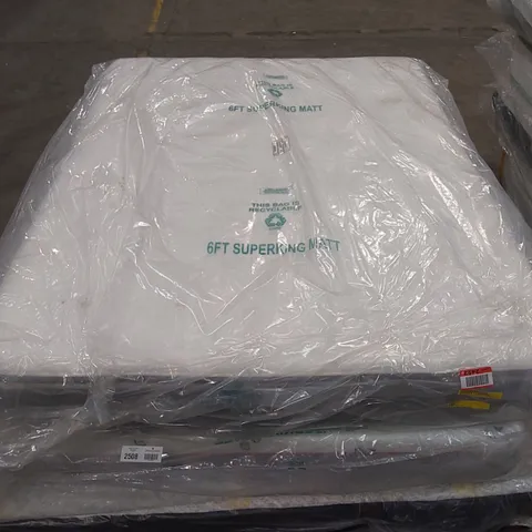 QUALITY BAGGED MELISSA 23cm MEMORY FOAM POCKET SPRUNG 5FT KING SIZE MATTRESS