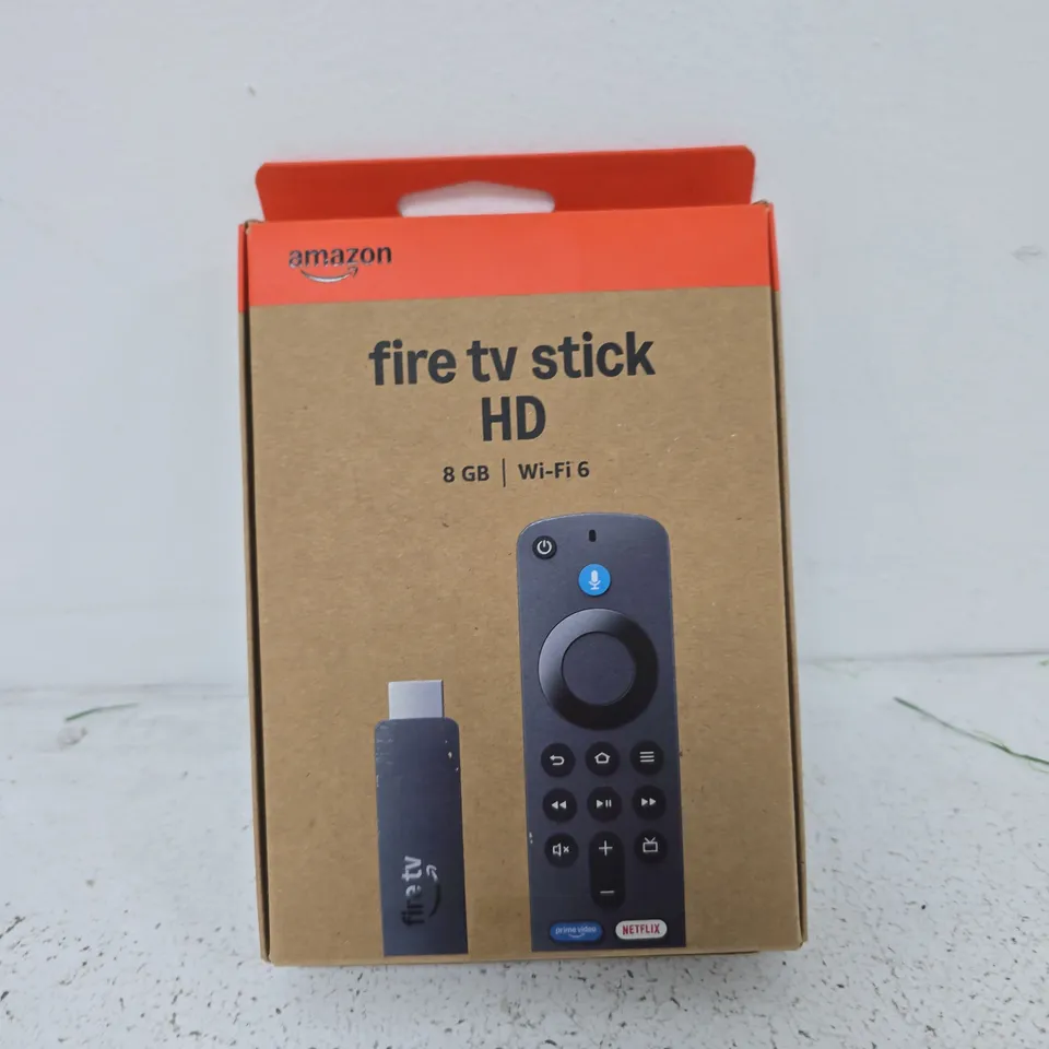 AMAZON FIRE TV STICK HD – BOXED (8 GB, WI-FI 6)