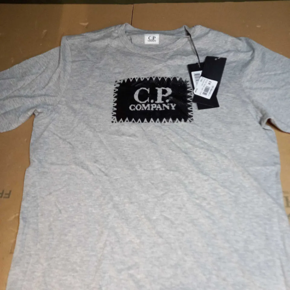 C.P. COMPANY LOGO T-SHIRT SIZE S