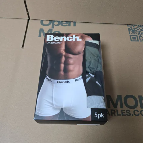 Bench. Underwear – 5 Pack Men's  Boxer Briefs