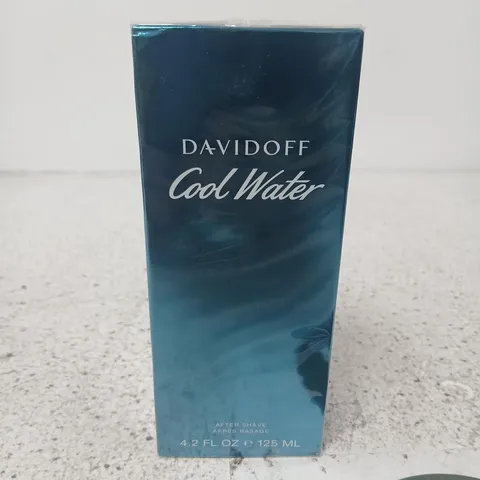 BOXED AND SEALED DAVIDOFF COOL WATER AFTER SHAVE 125ML
