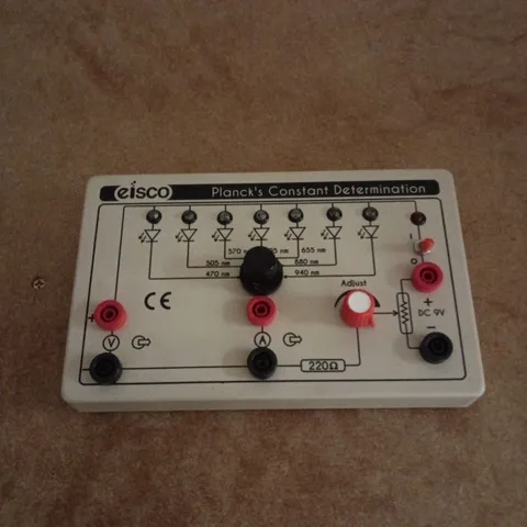 EISCO PLANCKS CONSTANT DETERMINATION BOX