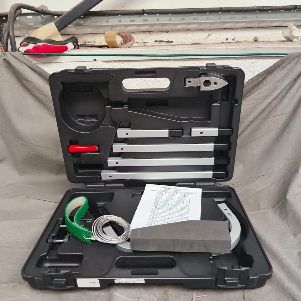 SOUBER TOOLS LETTER BOX TOOL EXTENSIONS IN BLACK CASE