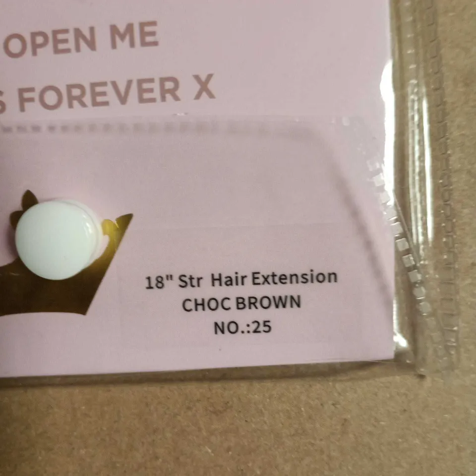 RIRI GLAM STATION 18" HAIR EXTENSION – CHOCOLATE BROWN NO.25