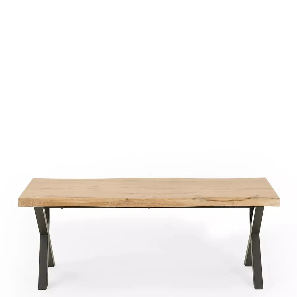 MATHERS COFFEE TABLE WITH WAVY EDGE DETAIL