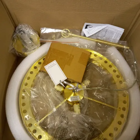 MICHELLE KEEGAN GLASS ROD CEILING LIGHT
