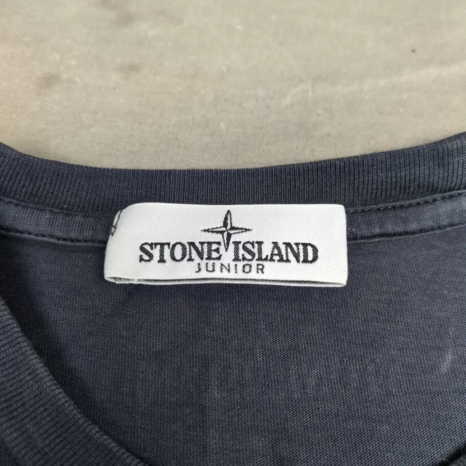 STONE ISLAND JUNIOR NAVY T-SHIRT