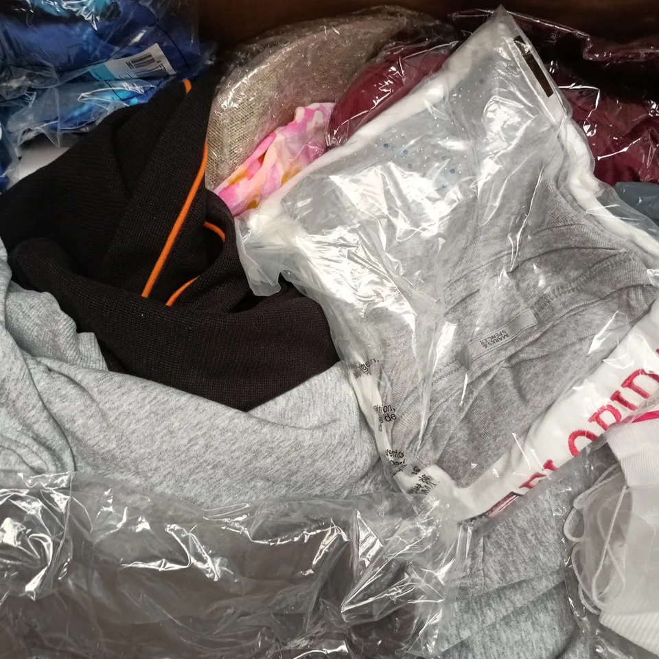 APPROXIMATELY 20 ASSORTED CLOTHING AND FASHION PRODUCTS IN VARIOUS STYLES AND SIZES - COLLECTION ONLY