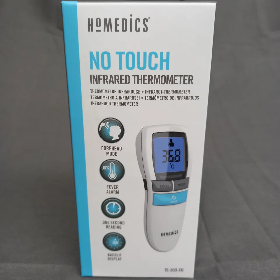 10 x HOMEDICS NO TOUCH INFRARED THERMOMETER