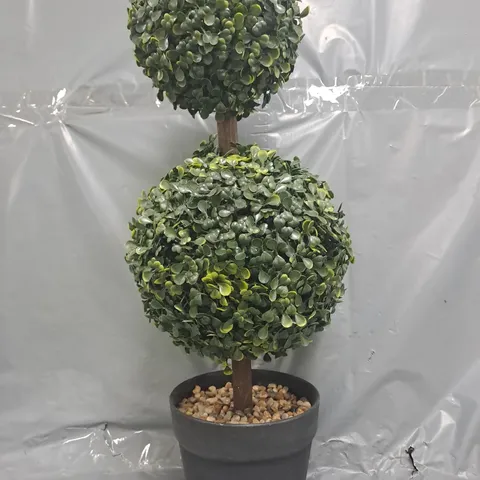 DECORATIVE ARTIFICIAL DOUBLE BALL TREE