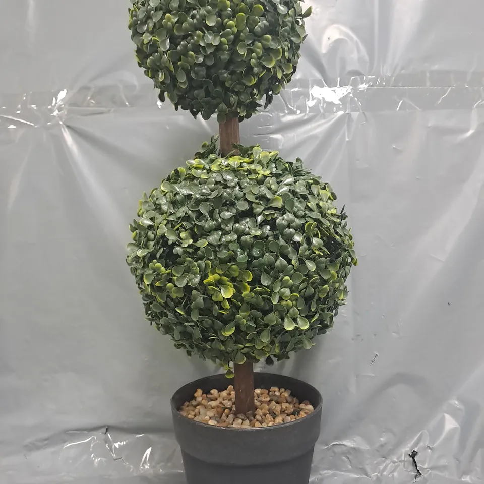 DECORATIVE ARTIFICIAL DOUBLE BALL TREE