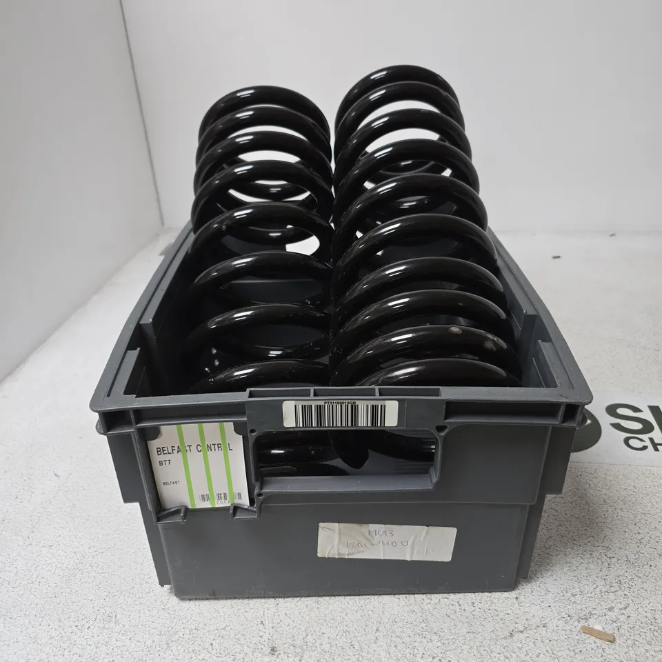 SET OF 2 VEHICLE SUSPENSION COIL SPRINGS
