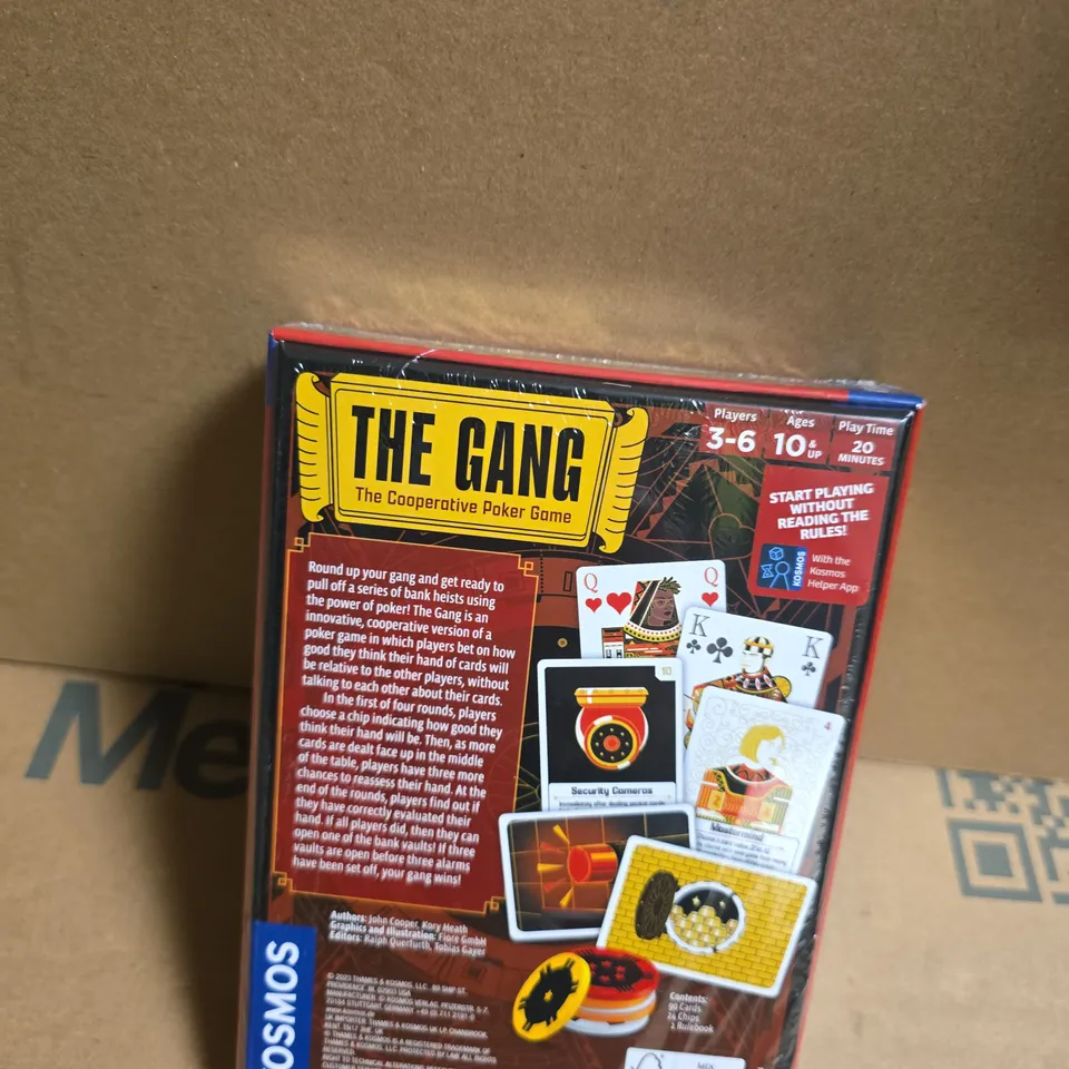 THE GANG: THE COOPERATIVE POKER GAME – KOSMOS