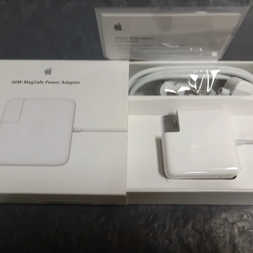 BOXED APPLE 60W MAGSAFE POWER ADAPTER