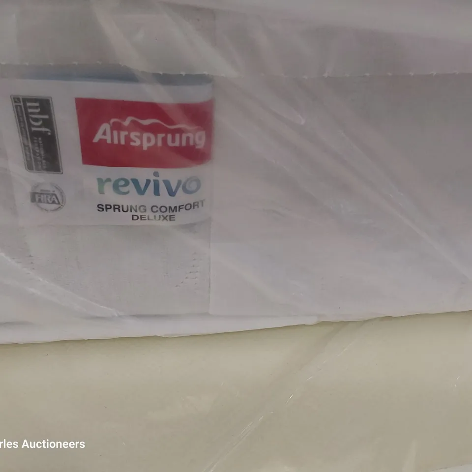 BAGGED REVIVO SPRUNG COMFORT DELUXE DOUBLE MATTRESS 