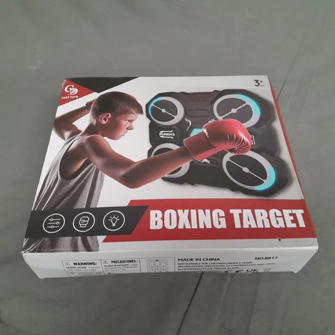 BOXED MUSICAL BOXING TARGET 