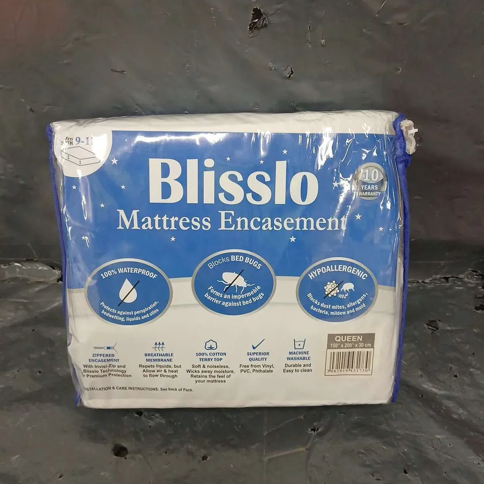 BLISSLO MATTRESS ENCASEMENT - QUEEN 