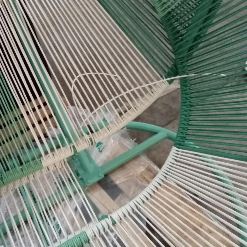 DUNELM SANTORINI OUTDOOR SWING CHAIR