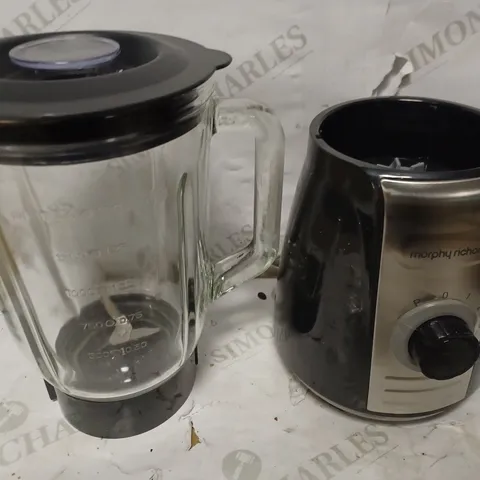 MORPHY RICHARDS TOTAL CONTROL GLASS TABLE BLENDER