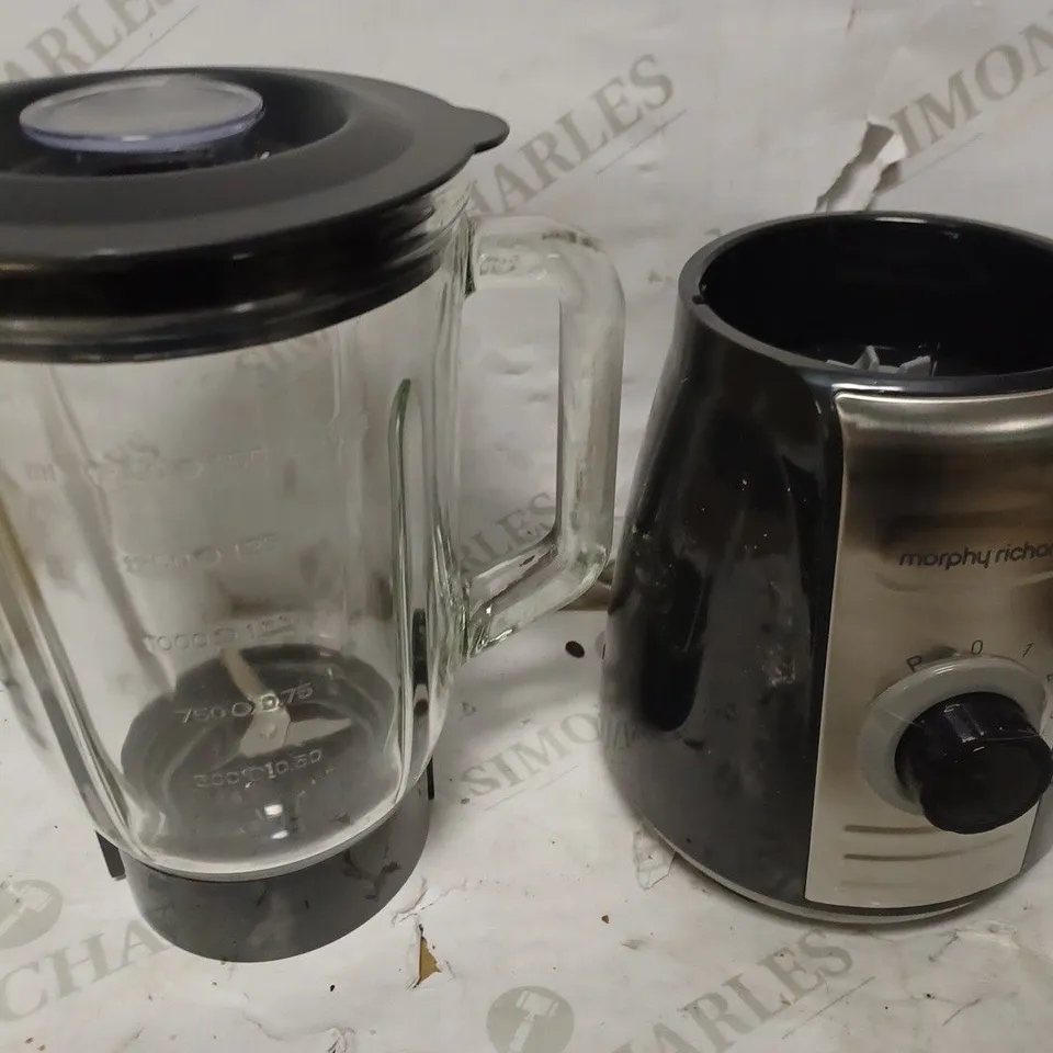 MORPHY RICHARDS TOTAL CONTROL GLASS TABLE BLENDER