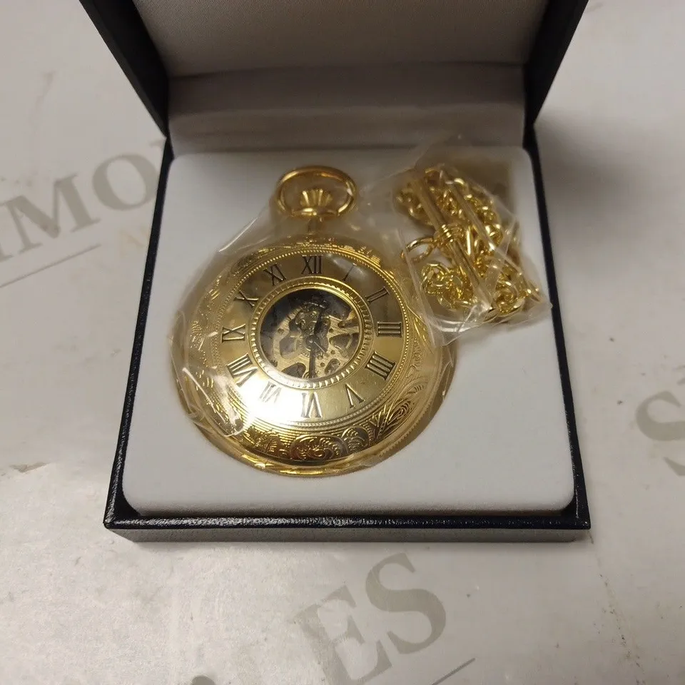 BOXED WOODFORD POCKET WATCH
