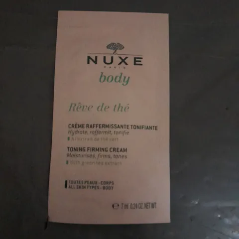 APPROXIMATELY 190 NUXE TONING FIRMING CREAM REVE DE THE 7ML SAMPLES
