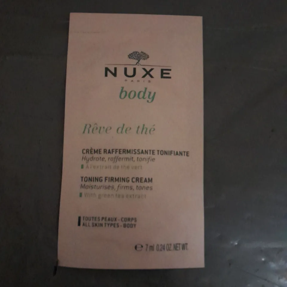 APPROXIMATELY 190 NUXE TONING FIRMING CREAM REVE DE THE 7ML SAMPLES