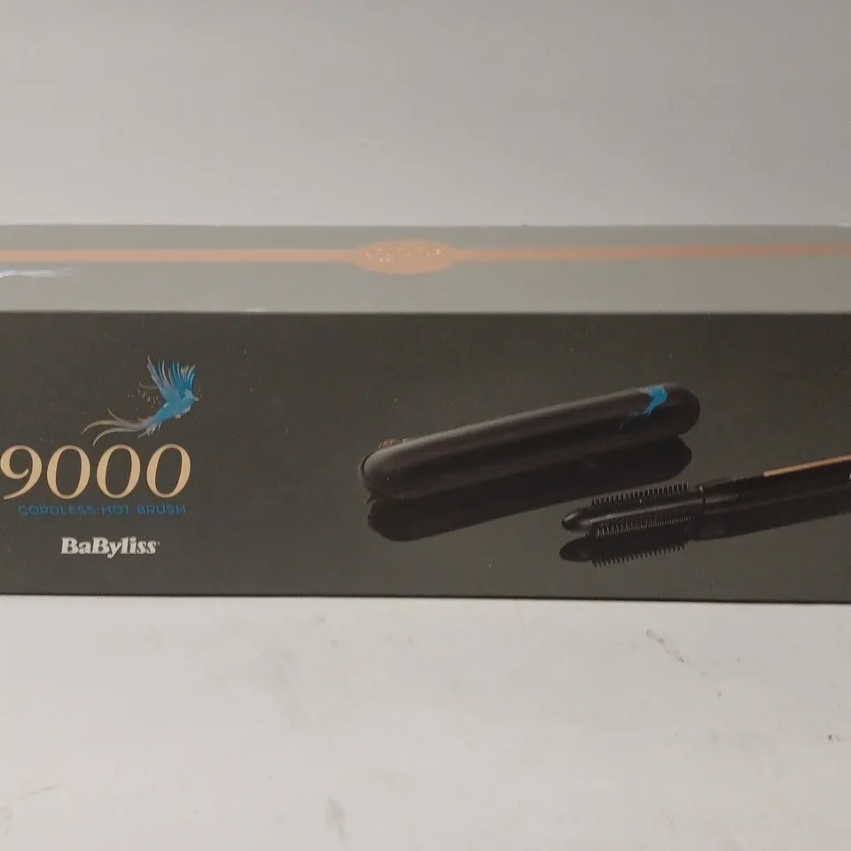 BOXED BABYLISS 9000 CORDLESS HOT BRUSH