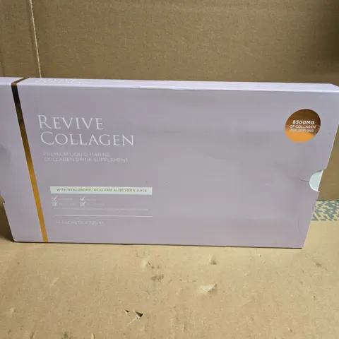 REVIVE COLLAGEN PREMIUM LIQUID MARINE COLLAGEN DRINK SUPPLEMENT – 14 SACHETS