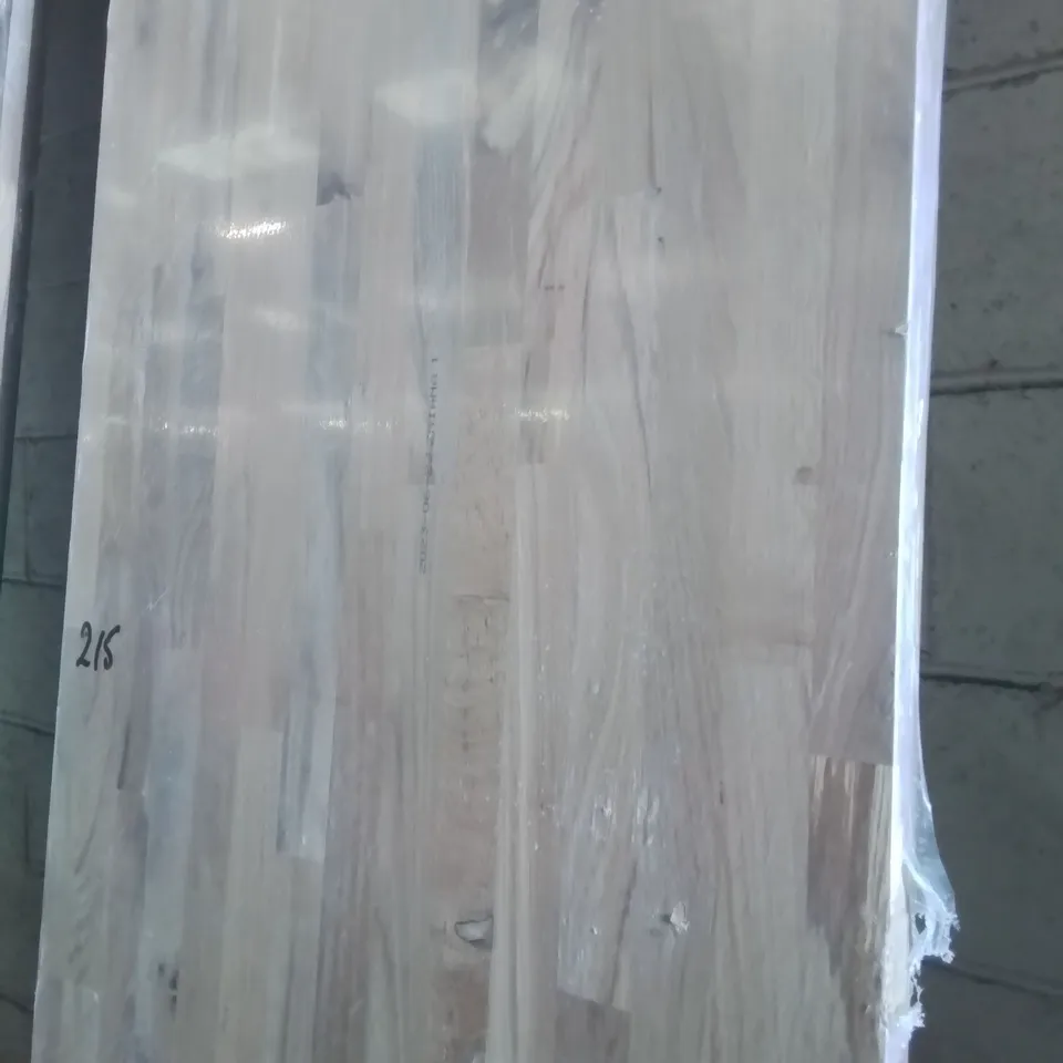 GOODHOME HINITA SOLID OAK BLOCK WORKTOP 3000 × 420 × 40mm 