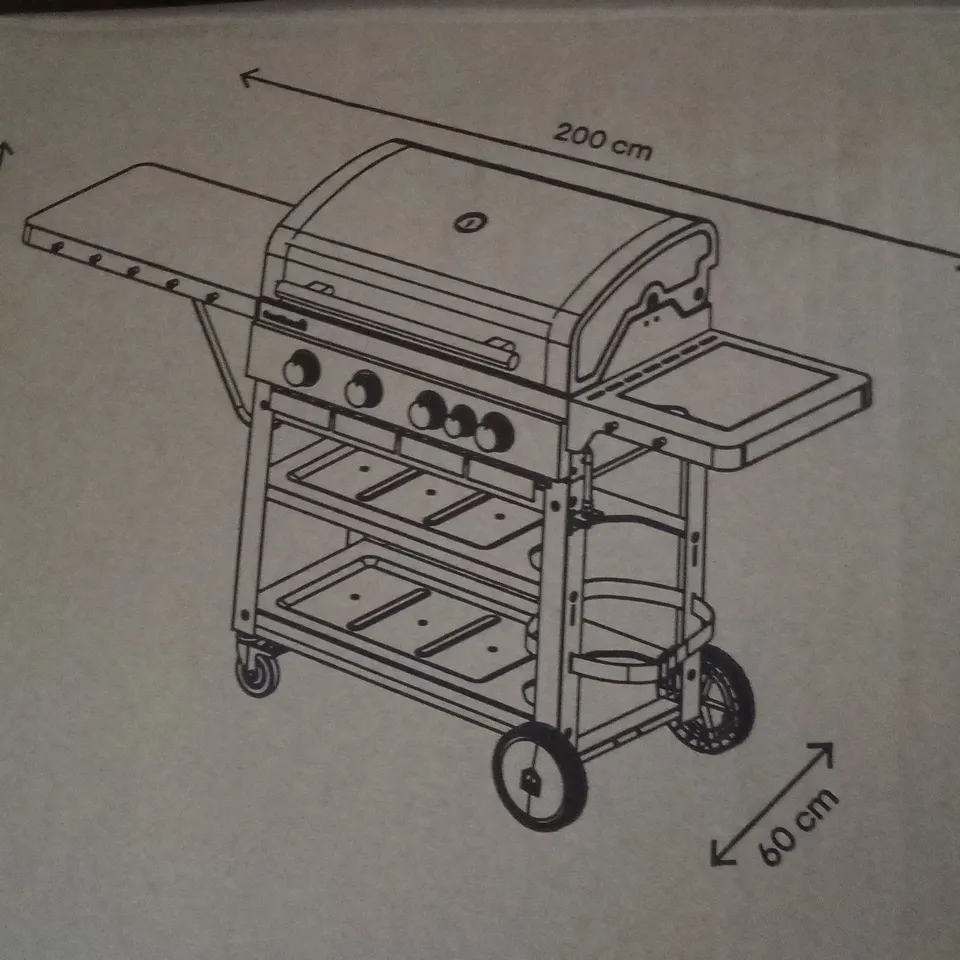 BOXED OWSLEY MODEL OWSL 4.1 GAS BARBECUE 