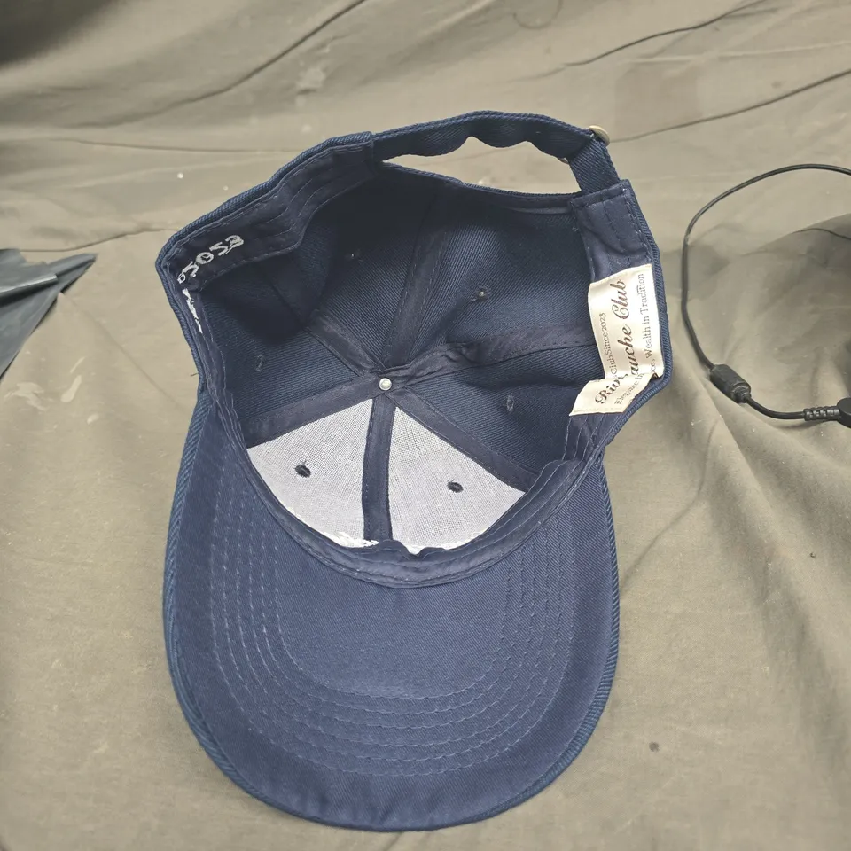 RIVE GAUCHE CLUB NAVY BASEBALL CAP