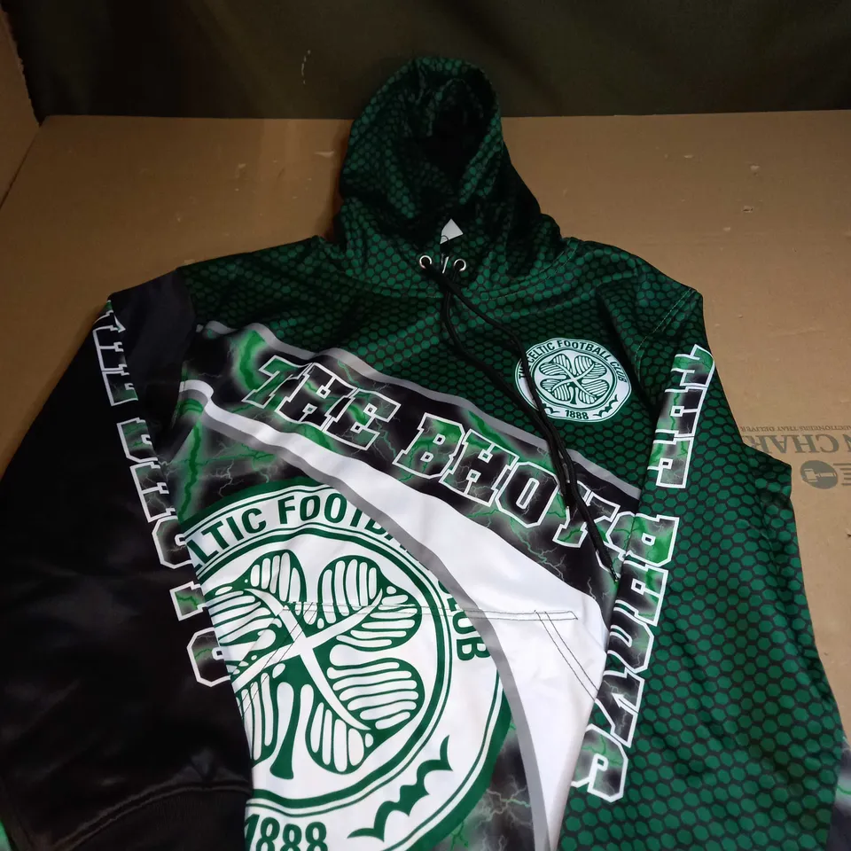 THE CELTIC FOOTBALL 1888 HOODIE - SIZE LARGE
